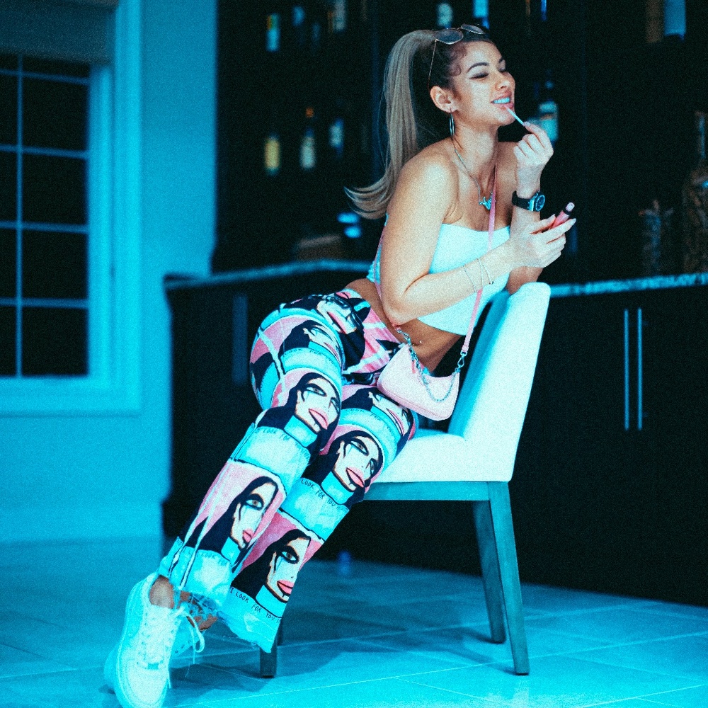 Patrick Church Graphic Jeans